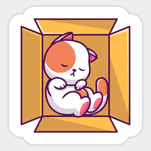 Cartoon cat stickers best sale